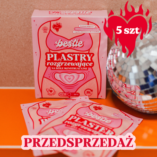 Plastry rozgrzewające 5 szt. - PRZEDSPRZEDAŻ