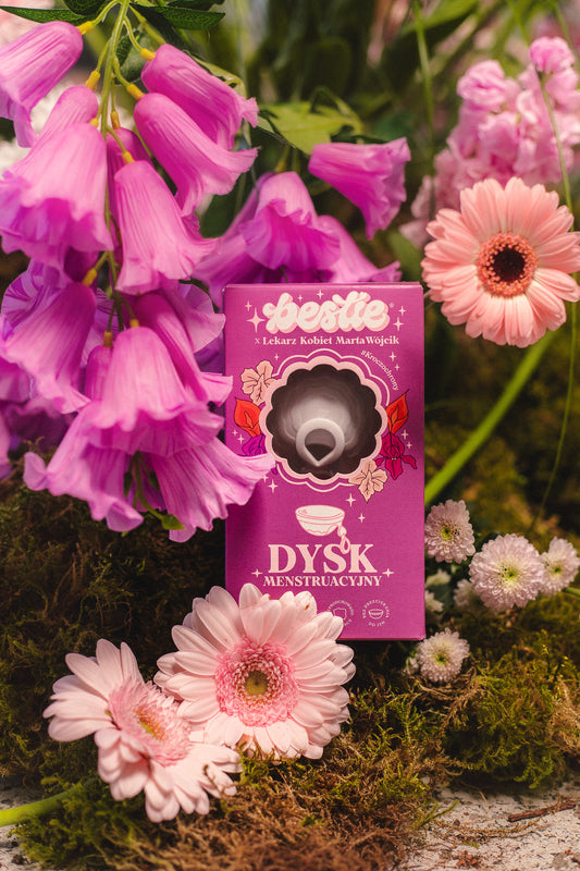Dysk Menstruacyjny Bestie x Marta Wójcik Lekarz Kobiet