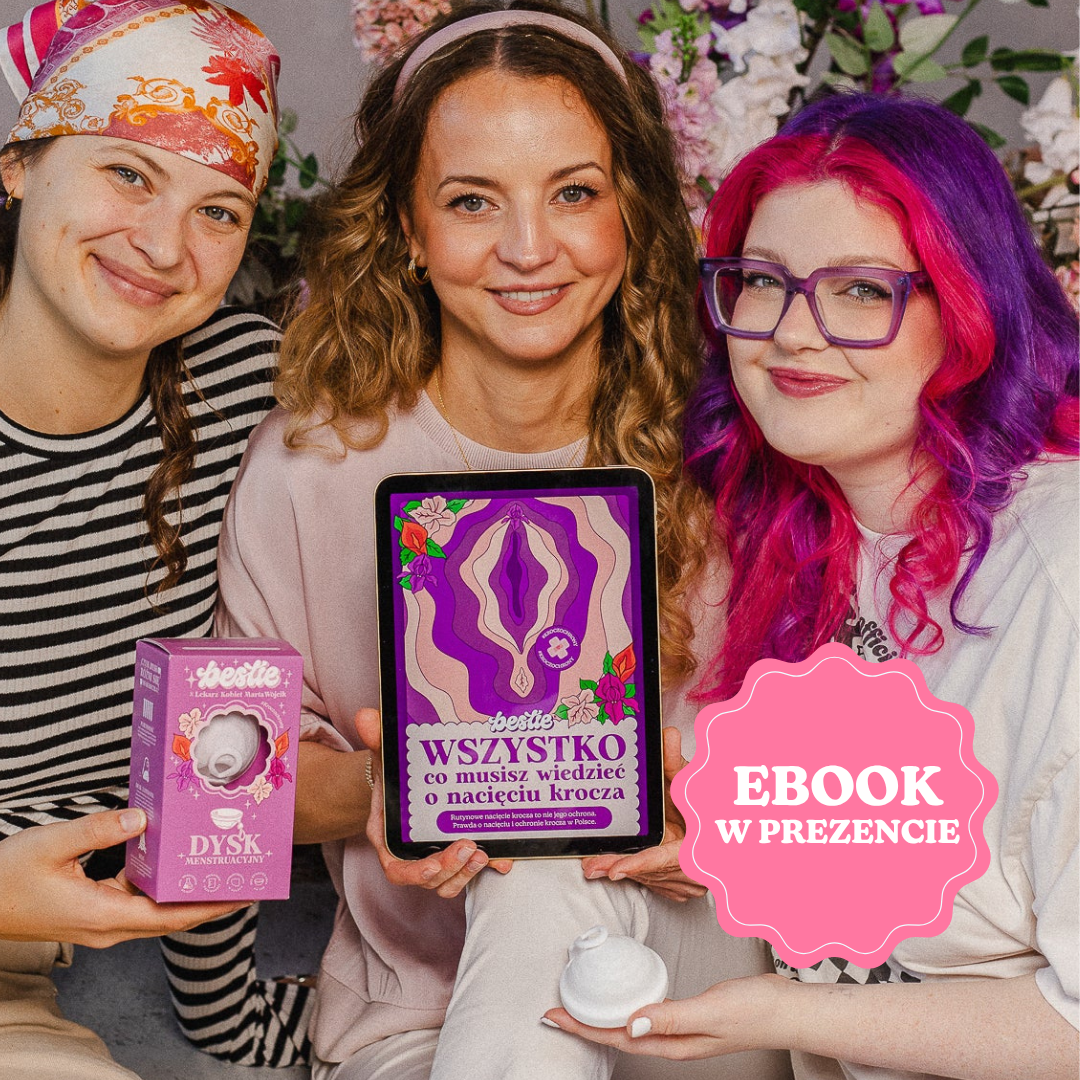 Dysk Menstruacyjny Bestie x Marta Wójcik Lekarz Kobiet W PROMOCJI